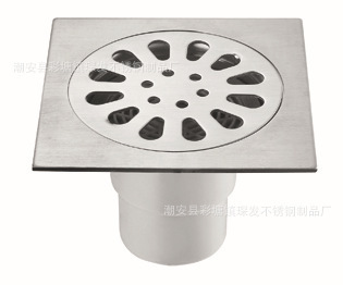 廠家直銷彩塘琛發(fā)衛(wèi)浴不銹鋼地漏，專業(yè)水暖潔具與衛(wèi)浴配套服務(wù)